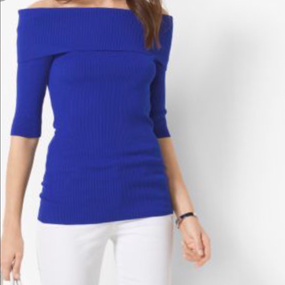Michael Kors off the shoulder top